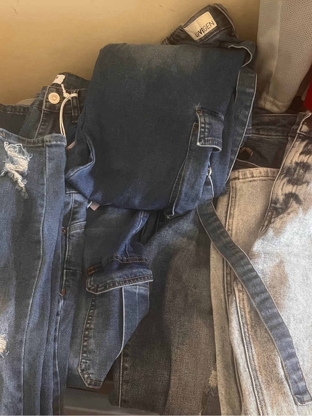 womens size 3 denim jeans bundle 26 length bottoms